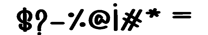 Modern2 Font OTHER CHARS