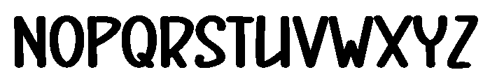 Modern2 Font LOWERCASE