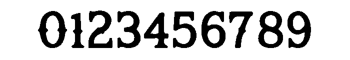 Modernized Font OTHER CHARS