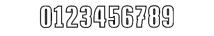 Modernline Regular Font OTHER CHARS