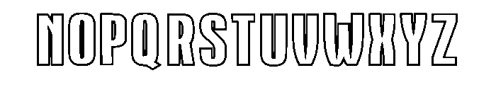 Modernline Regular Font LOWERCASE