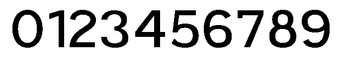 Modo Text Font OTHER CHARS