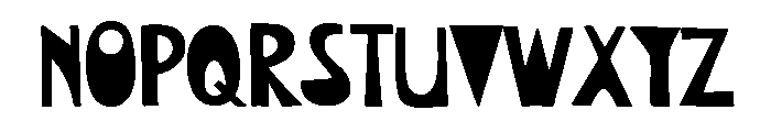 Modora Craft Font UPPERCASE