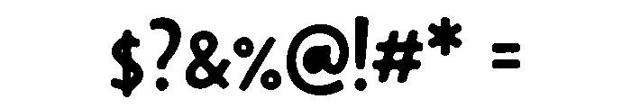 ModoraCraftRegular Font OTHER CHARS