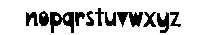 ModoraCraftRegular Font LOWERCASE