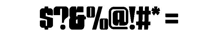 Modri Font OTHER CHARS