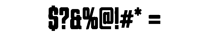 Modrion Font OTHER CHARS