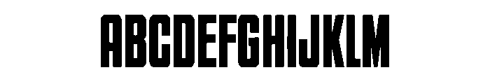 Modrion Font UPPERCASE