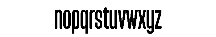 Modryn Font LOWERCASE