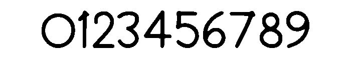 Modular Capsule Font OTHER CHARS