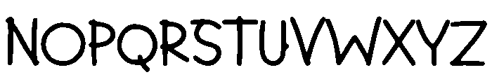 Modular Capsule Font UPPERCASE