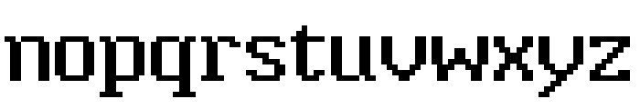 Module 24 Medium Font LOWERCASE