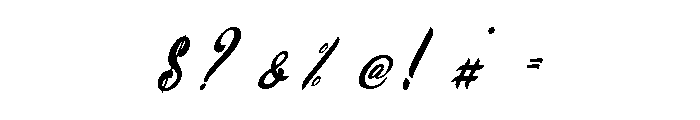 Moduley Font OTHER CHARS