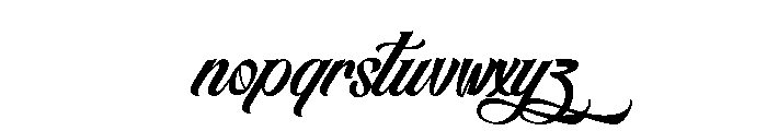 Moduley Font LOWERCASE