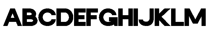 Moduline Regular Font UPPERCASE