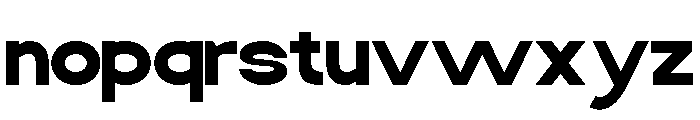 Moduline Regular Font LOWERCASE