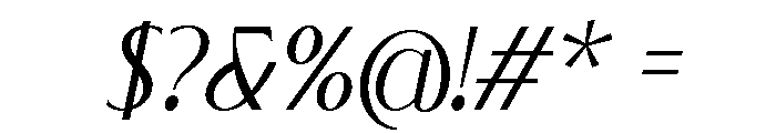 Moelania Regular Font OTHER CHARS