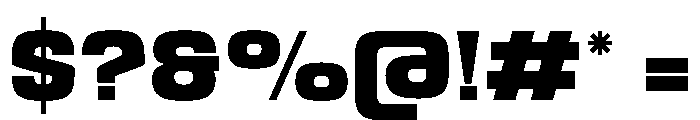 Moende Regular Font OTHER CHARS