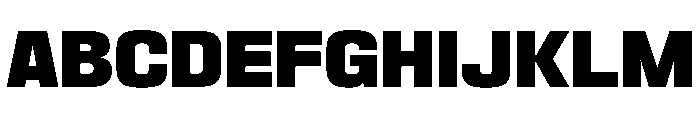 Moende Regular Font UPPERCASE