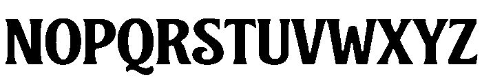 Moendine Font UPPERCASE