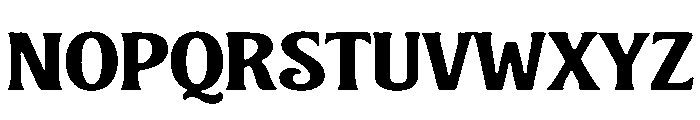 Moendine Font LOWERCASE