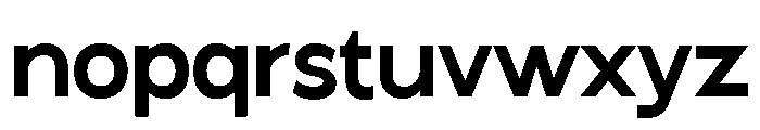 Mofine-Bold Font LOWERCASE