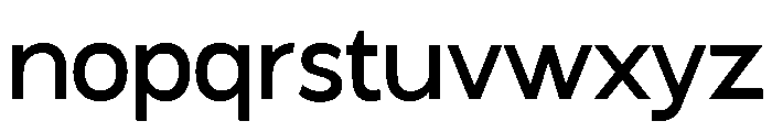 Mofine-Medium Font LOWERCASE