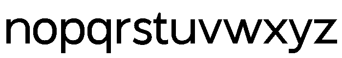 Mofine-Regular Font LOWERCASE