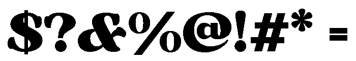 Moftr Regular Font OTHER CHARS