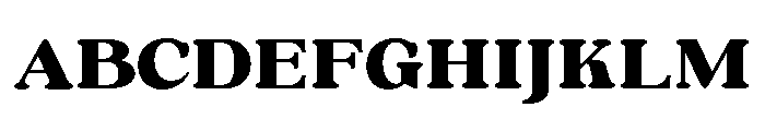 Moftr Regular Font UPPERCASE