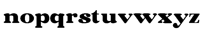 Moftr Regular Font LOWERCASE