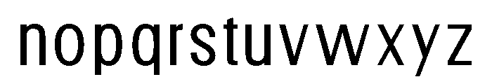 Mogab Regular Font LOWERCASE