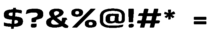 Mogan Bold Font OTHER CHARS
