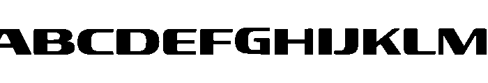 Mogan Bold Font UPPERCASE