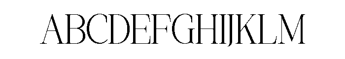 Mogerin-Regular Font UPPERCASE