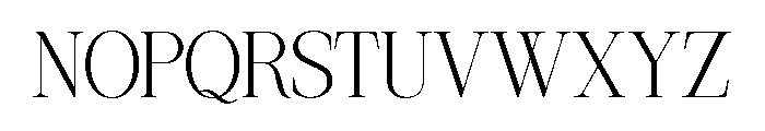 Mogerin-Regular Font UPPERCASE