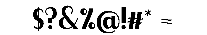 Mogetta Script Font OTHER CHARS