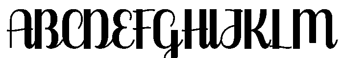 Mogetta Script Font UPPERCASE