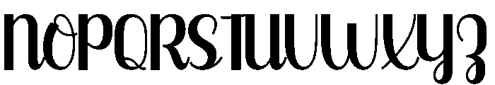 Mogetta Script Font UPPERCASE