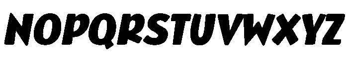 Moggie Waggle Italic Font UPPERCASE