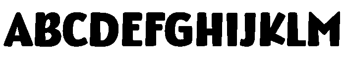 Moggie Waggle Regular Font UPPERCASE