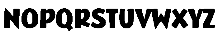 Moggie Waggle Regular Font UPPERCASE