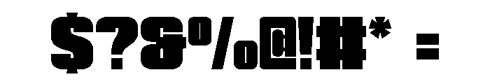 Mogin Regular Font OTHER CHARS