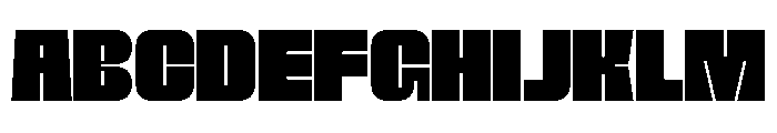 Mogin Regular Font UPPERCASE