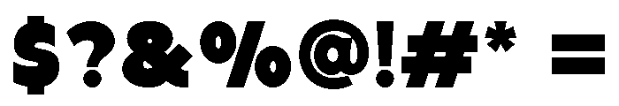 Mogtan Regular Font OTHER CHARS