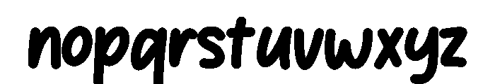 Mogyo Font LOWERCASE