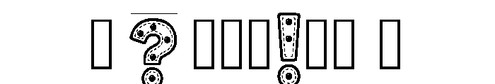 Mohua Regular Font OTHER CHARS