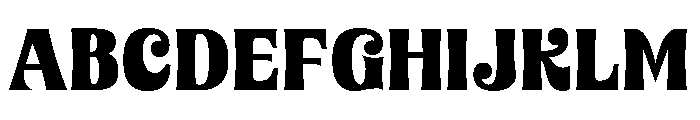 Moilenka Regular Font UPPERCASE
