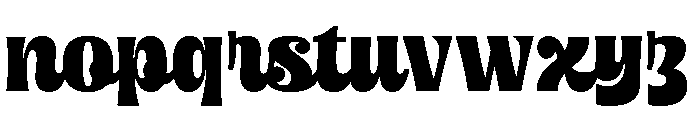 Moilenka Regular Font LOWERCASE