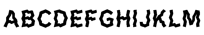 Moira Regular Font UPPERCASE